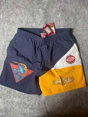 Mitchell & Ness Golden State Warriors NBA Woven Heritage Vintage Shorts